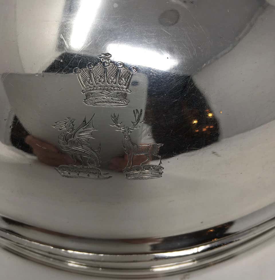 Vintage Hotel Silver Serving Dome