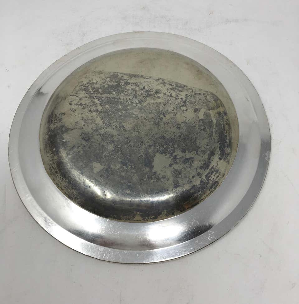 Villa De Fleurs Hotel Silver Serving Platter