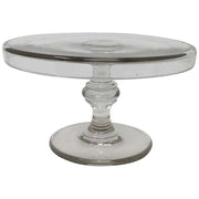 Vintage Pedestal Glass Cake Patisserie Stand