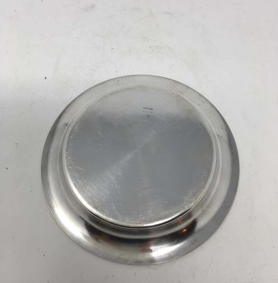 Vintage Hotel Silver Serving Platter