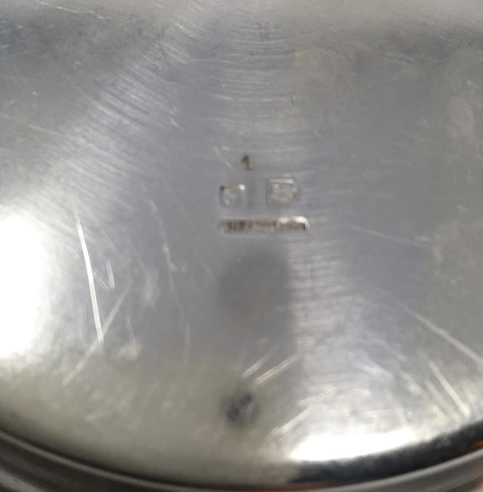 Vintage Hotel Silver Serving Platter