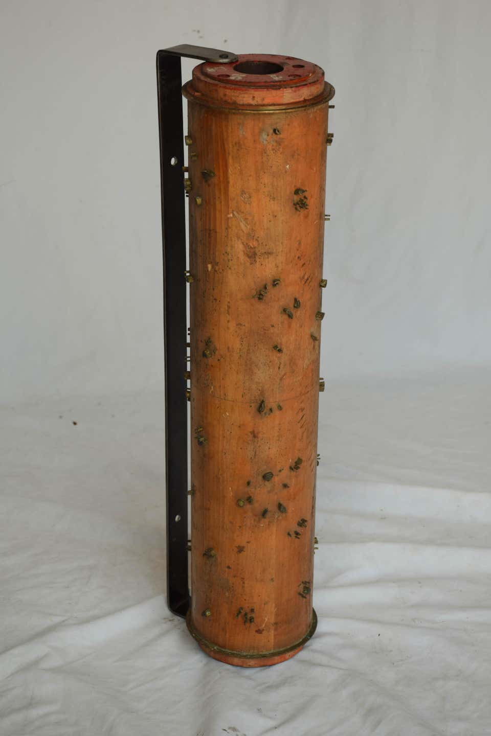 Wallpaper Roll with Metal Bracket