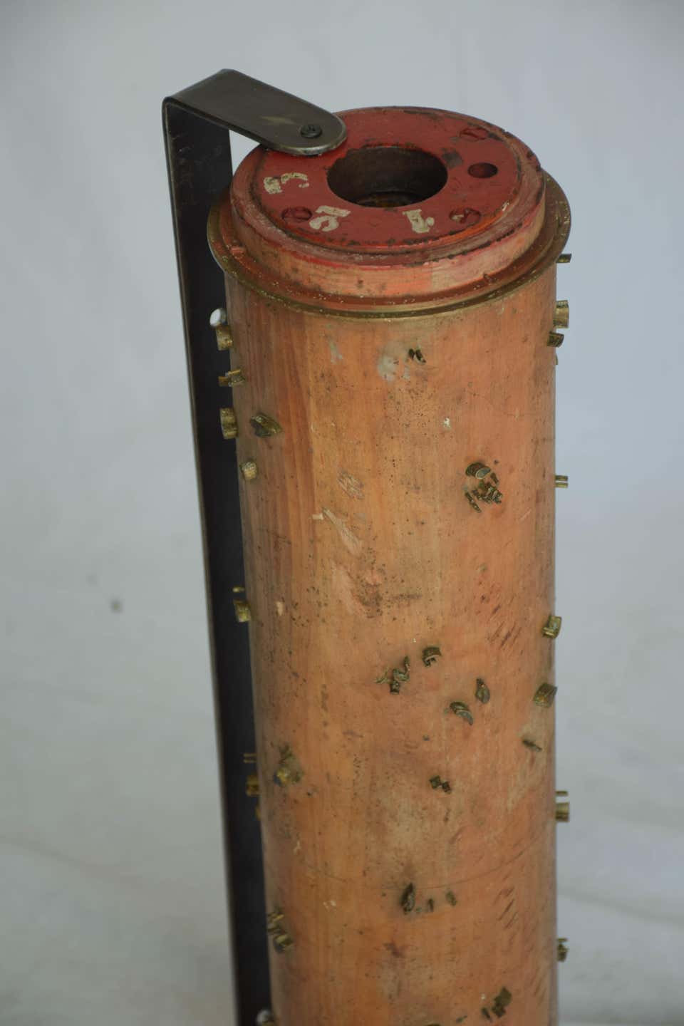 Wallpaper Roll with Metal Bracket