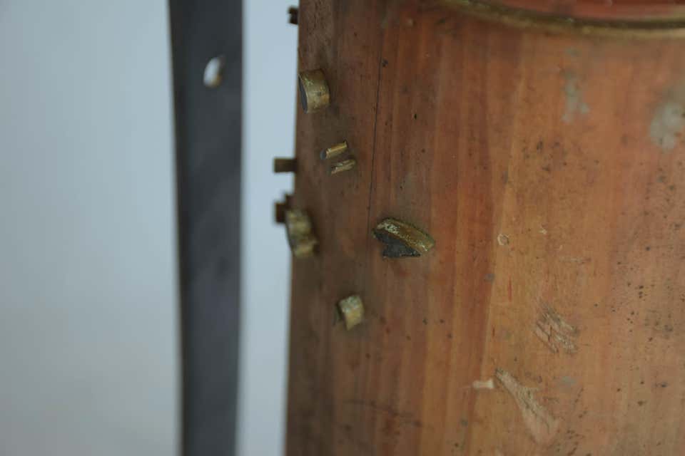 Wallpaper Roll with Metal Bracket