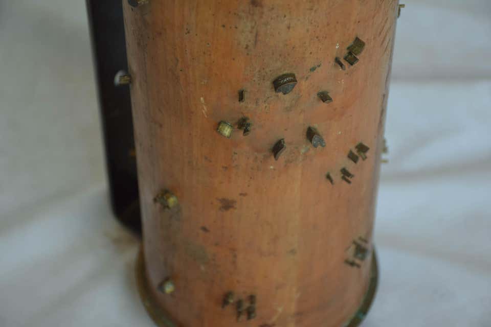 Wallpaper Roll with Metal Bracket