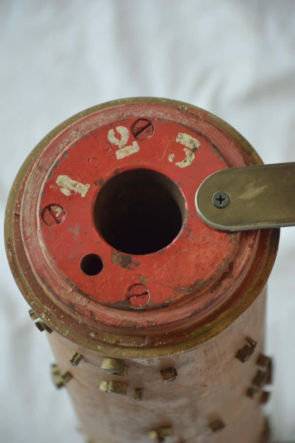 Wallpaper Roll with Metal Bracket