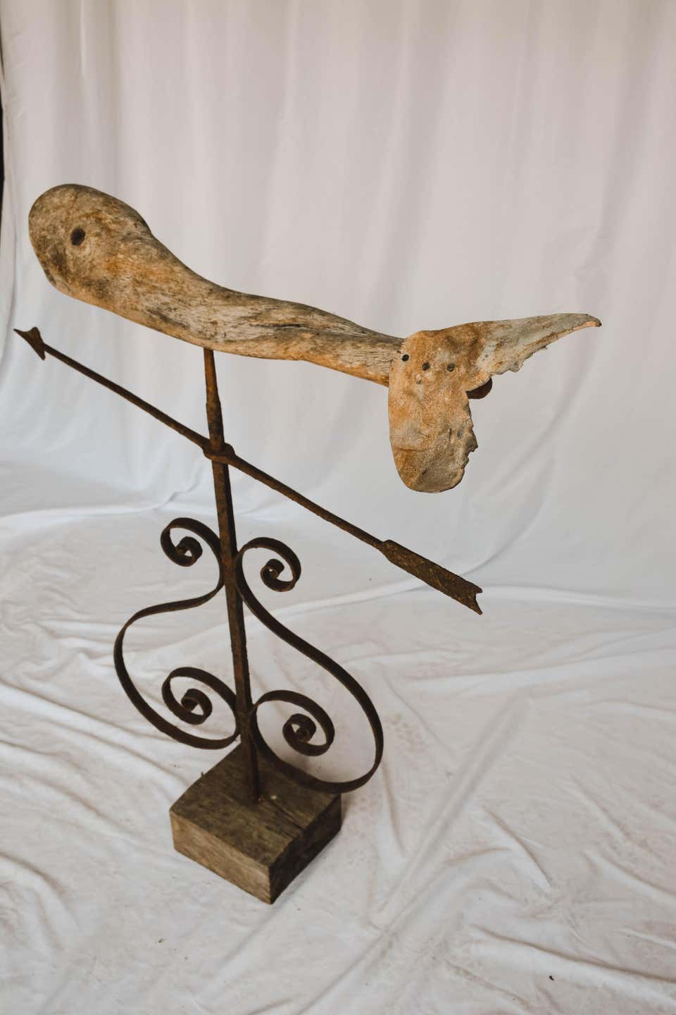 Vintage Whale Weathervane