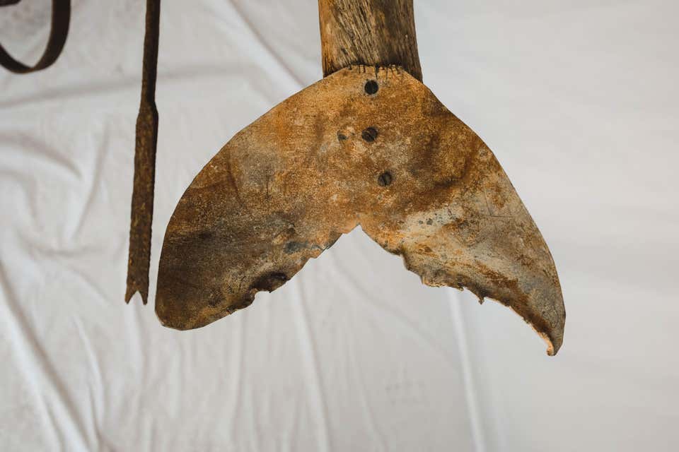 Vintage Whale Weathervane
